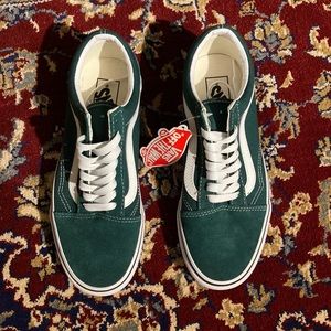 Green Old Skool Vans